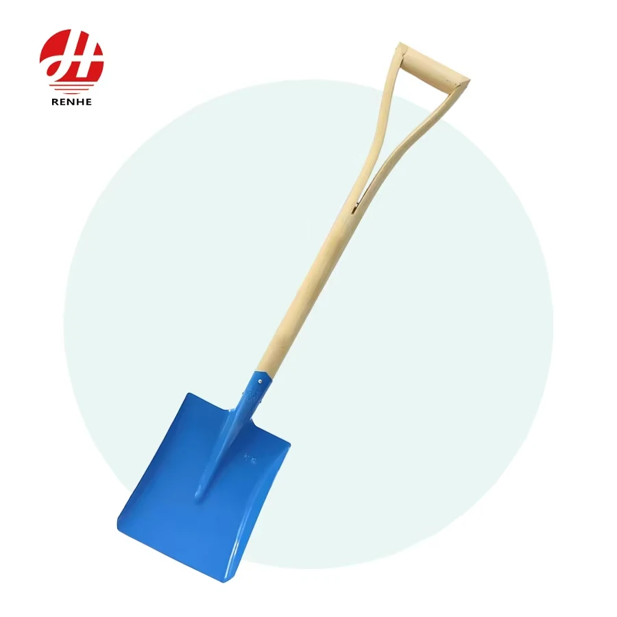 OEM/ODM   Farm Hand  Tools Steel Spade  Garden Digging Shovel with Wooden Handle