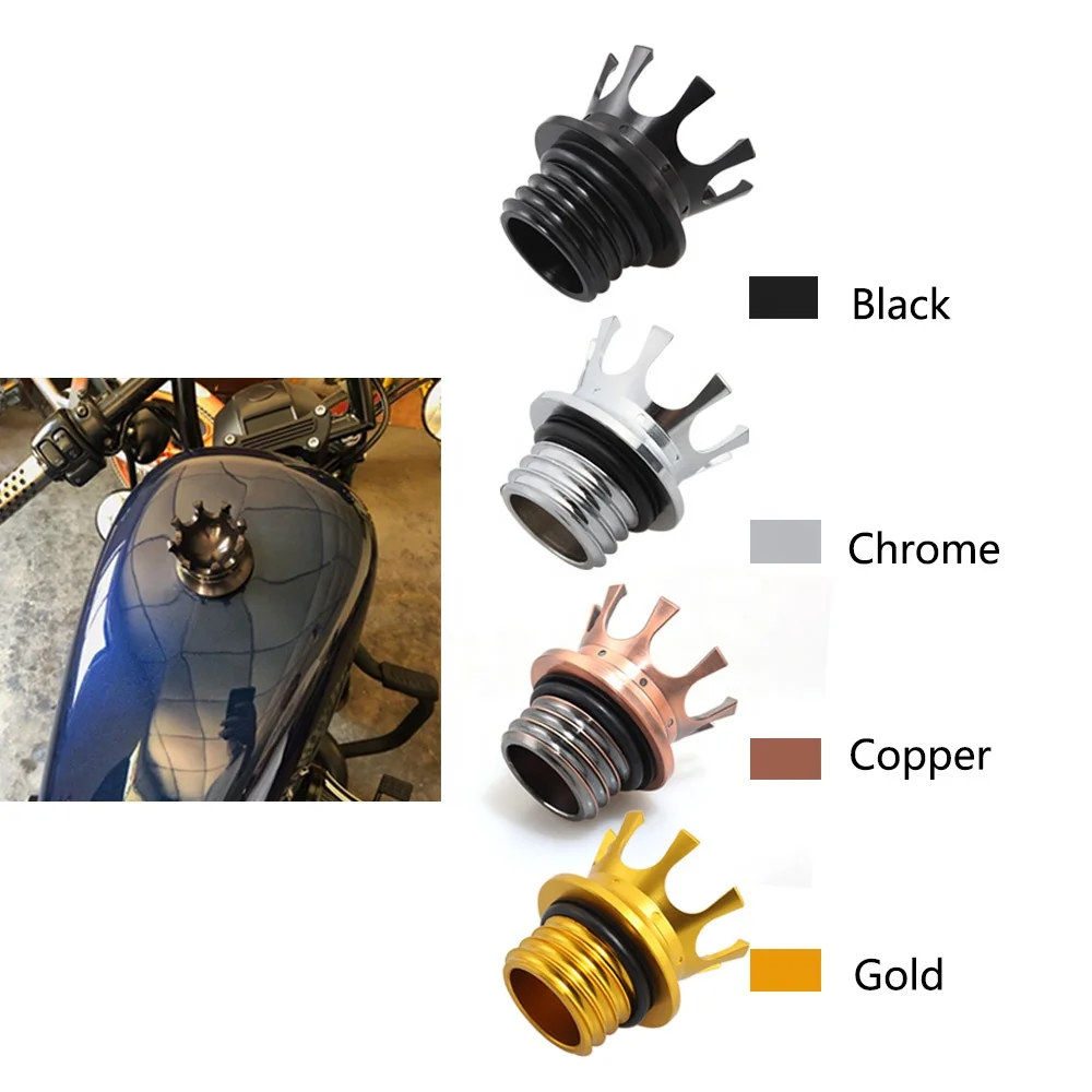 Motorcycle Aluminum Fuel Gas Tank 