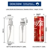 White pump and transparent bottle-a set