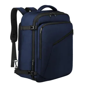 Expandable Large Capacity Weekender Travel Suitcase Business Carry on Daypack Backpack Bag with Straps for Men Women