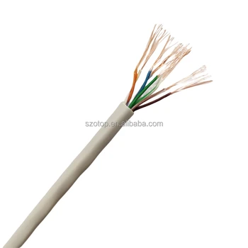Indoor CAT5E UTP Lan Cable Ethernet Cable Multi Strand Copper Clad Aluminum or Oxygen Free Copper 305M PVC OEM HDPE Rs485 Cable