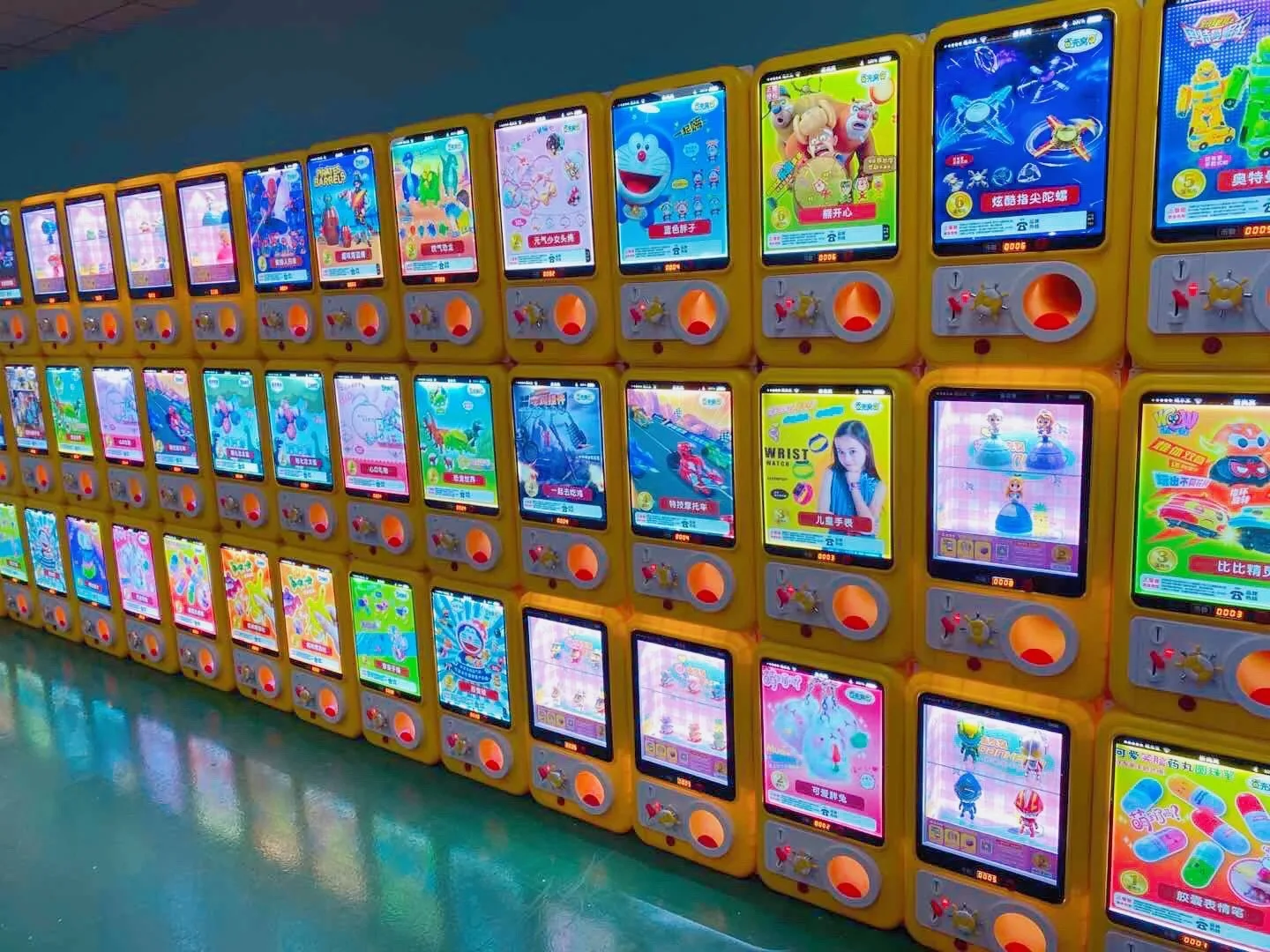 Высококачественный торговый автомат в виде капсул яиц для детей, развлекательный Игровой Автомат Gashapon с монетами для детей