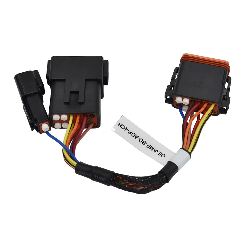 Custom Auto Audio & Stereo Speaker with 12 Pin Turn on Connector Wire Harness for Car Bus Suv Truck Trailer Rv
