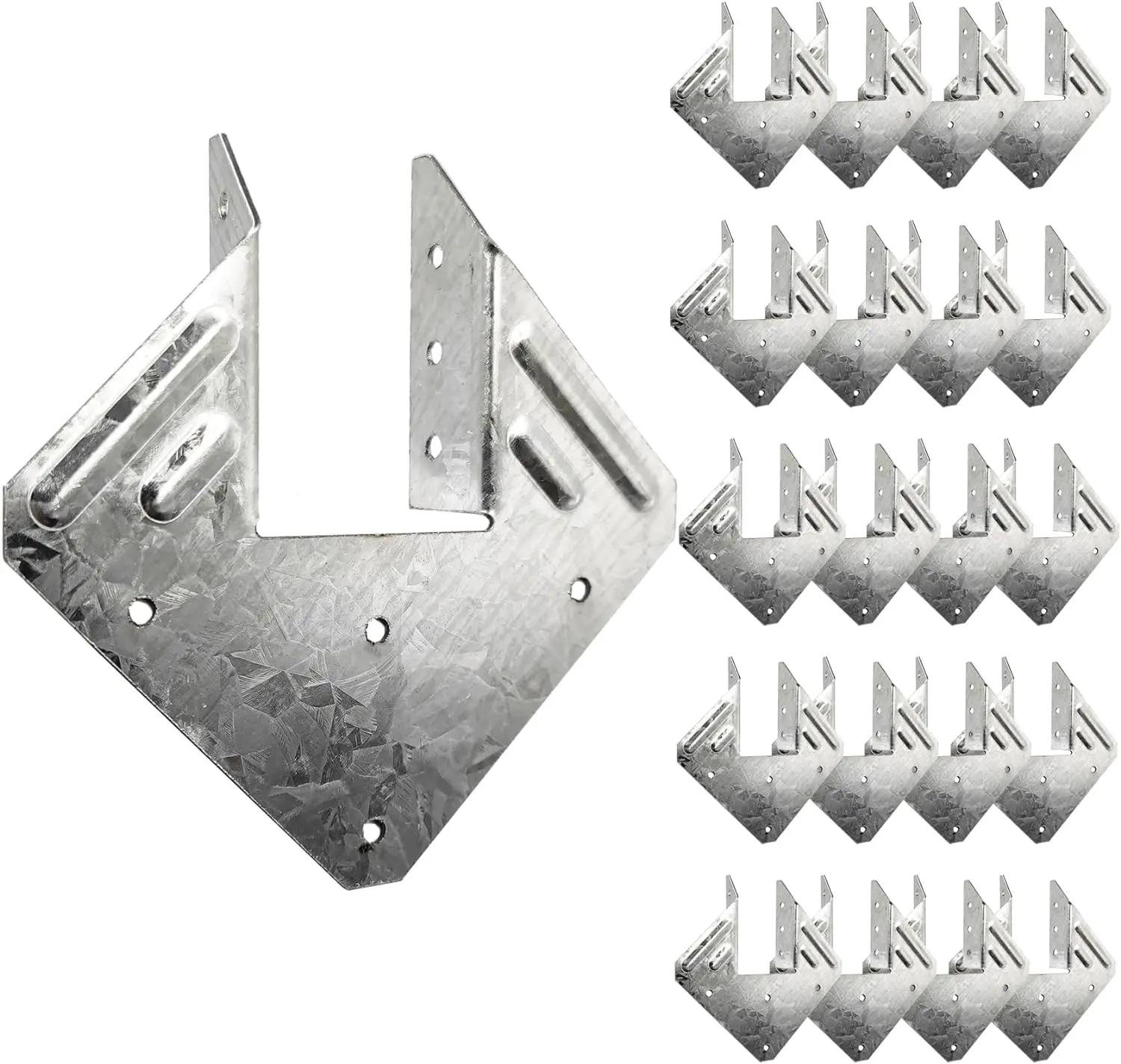 Wood Frame Structural Hardware Metal Connection Fittings Windproof Fasteners Hurricane Ties