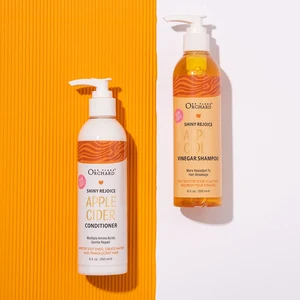 Custom Logo Cream Hair Care Set Vinegar Shampoo and Conditioner for Soothing Scalp and Improving Split Ends