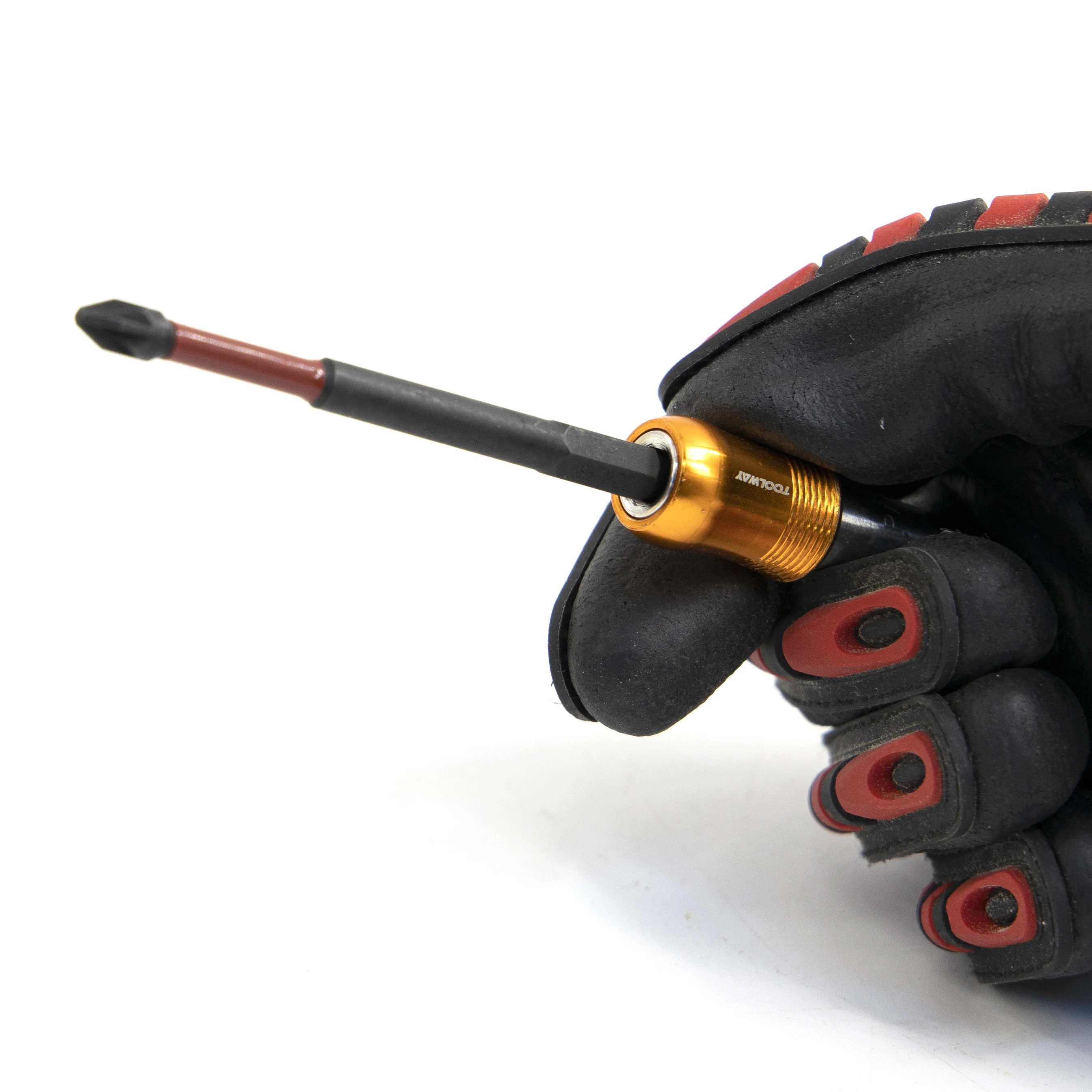 Quick Release Drill Bit Screwdriver Bit Holder Black Hex Shank