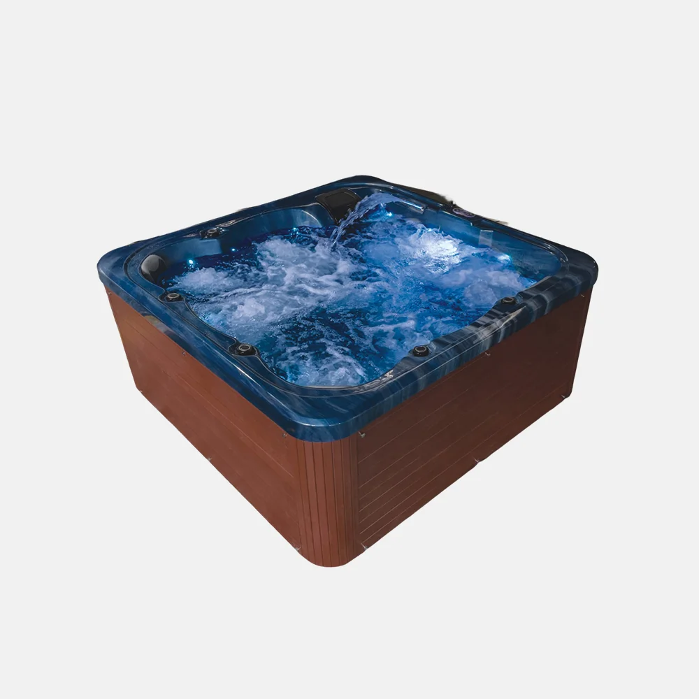 Luxury Natural Stone Edge Outdoor Spa