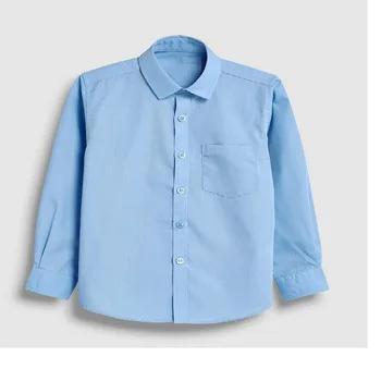 Girls Blue School Uniform Shirt Comfortable School Uniforms