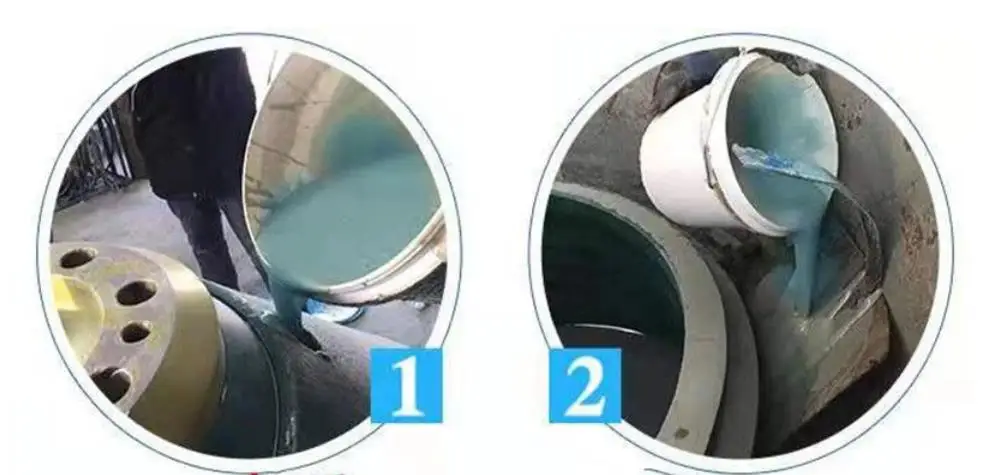 High Performance Backing Compound Resin Wearing Coating Compound Ceramic Beads Epoxy for Backing Wear Metal in One Crushers