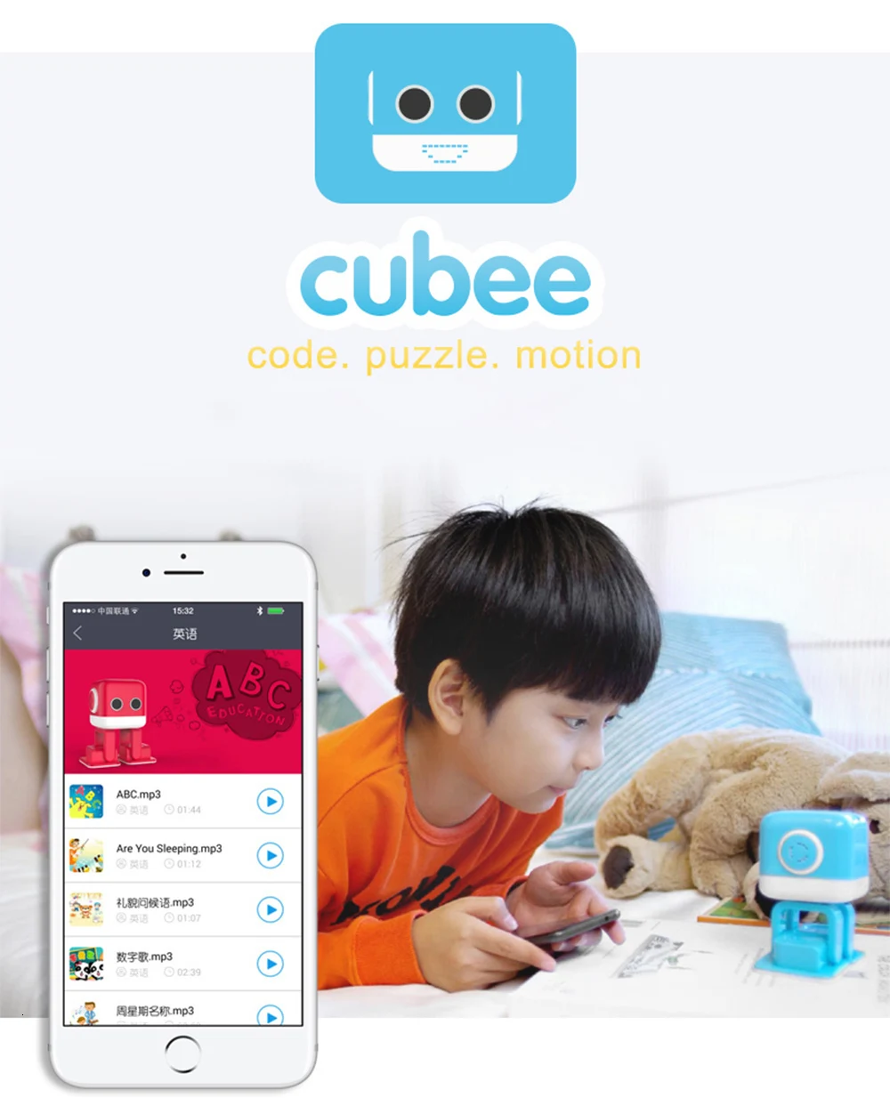 Funny WLTOYS Cubee RC Robot Toy Smart BT Speaker Intelligent Musical Dancing Machine LED Face Desk Kids Gift Gesture Interactive