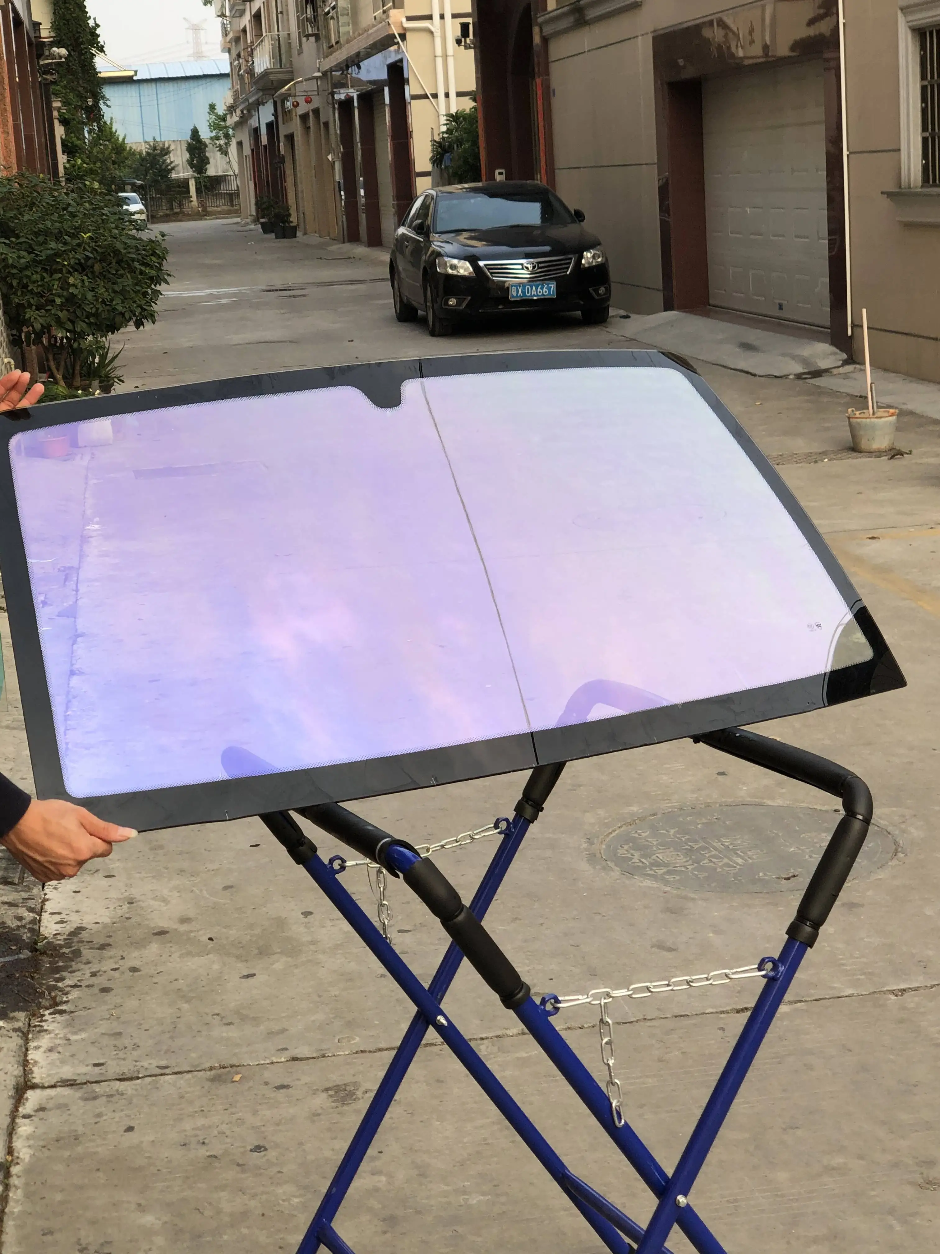 Colored Car Window Film Chameleon Nano Ceramic Chameleon Windscreen