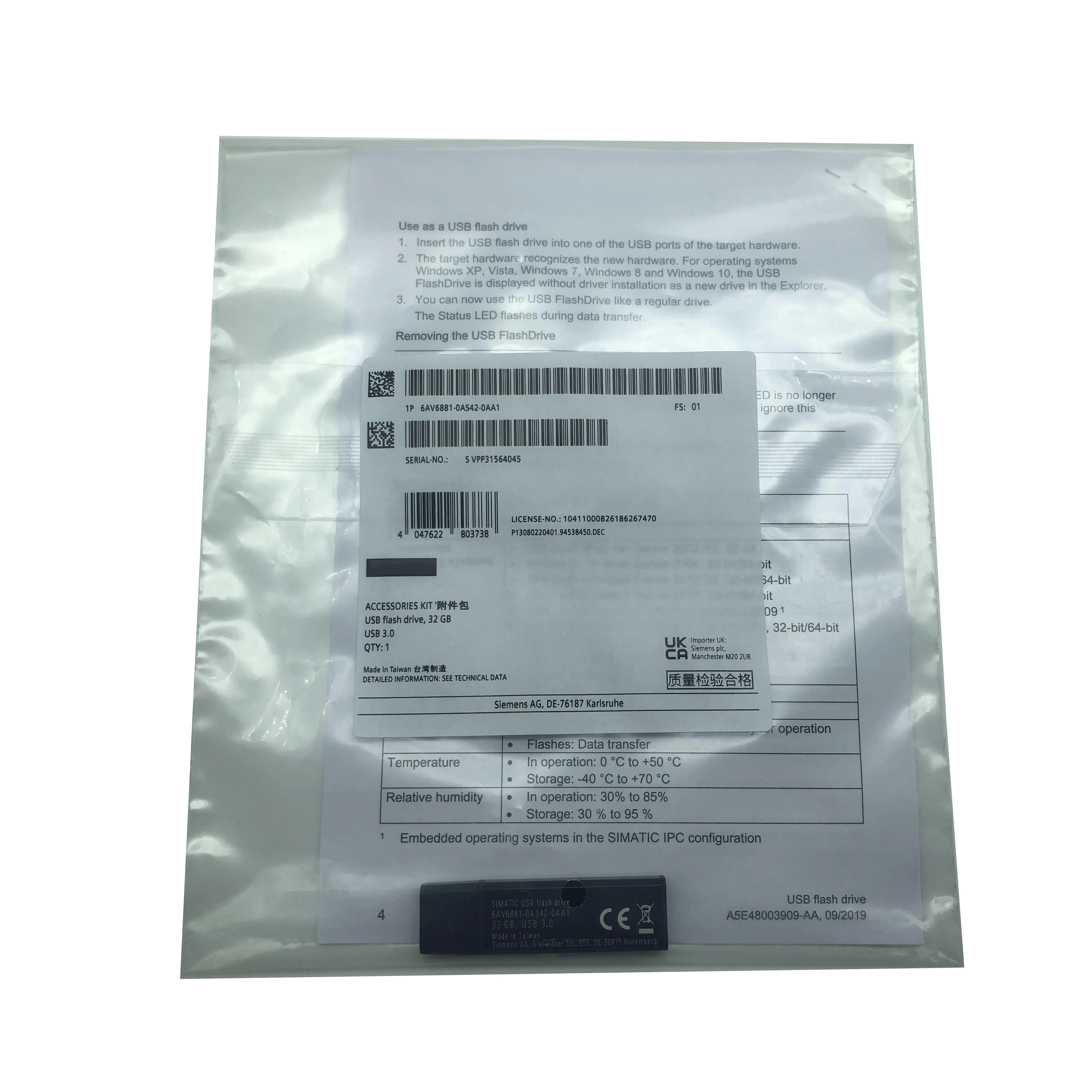 new original 6av6881 0as42 0aa1 hmi connection cable stable signal transmission matching touch screen and plc communication anti interference and durable used for data interaction and signal connection -3