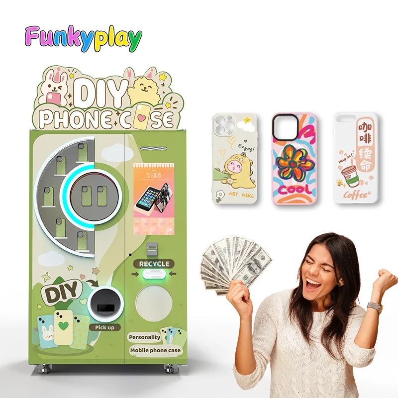 Funkyplay Fellesskapsbasert Automatisk Maskin for Innovative Telefonskall med Berøringsfri Betjening