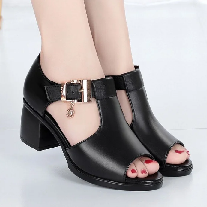 Summer Casual Shoes Fashion New Design Heels Plus Size Women Sandals - Buy  Sandals,Women Sandals,Heels Sandals Product on 