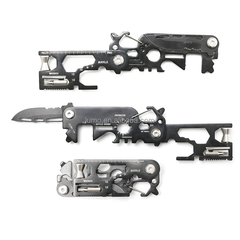 Wallet Fold Multitool Knife Stainless 2cr Multi Tool Folding Knife Edc ...