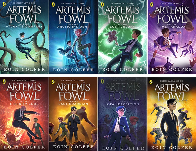 Artemis Fowl アルテミスファウル 8冊セット 子供英語小説 洋書 - 通販