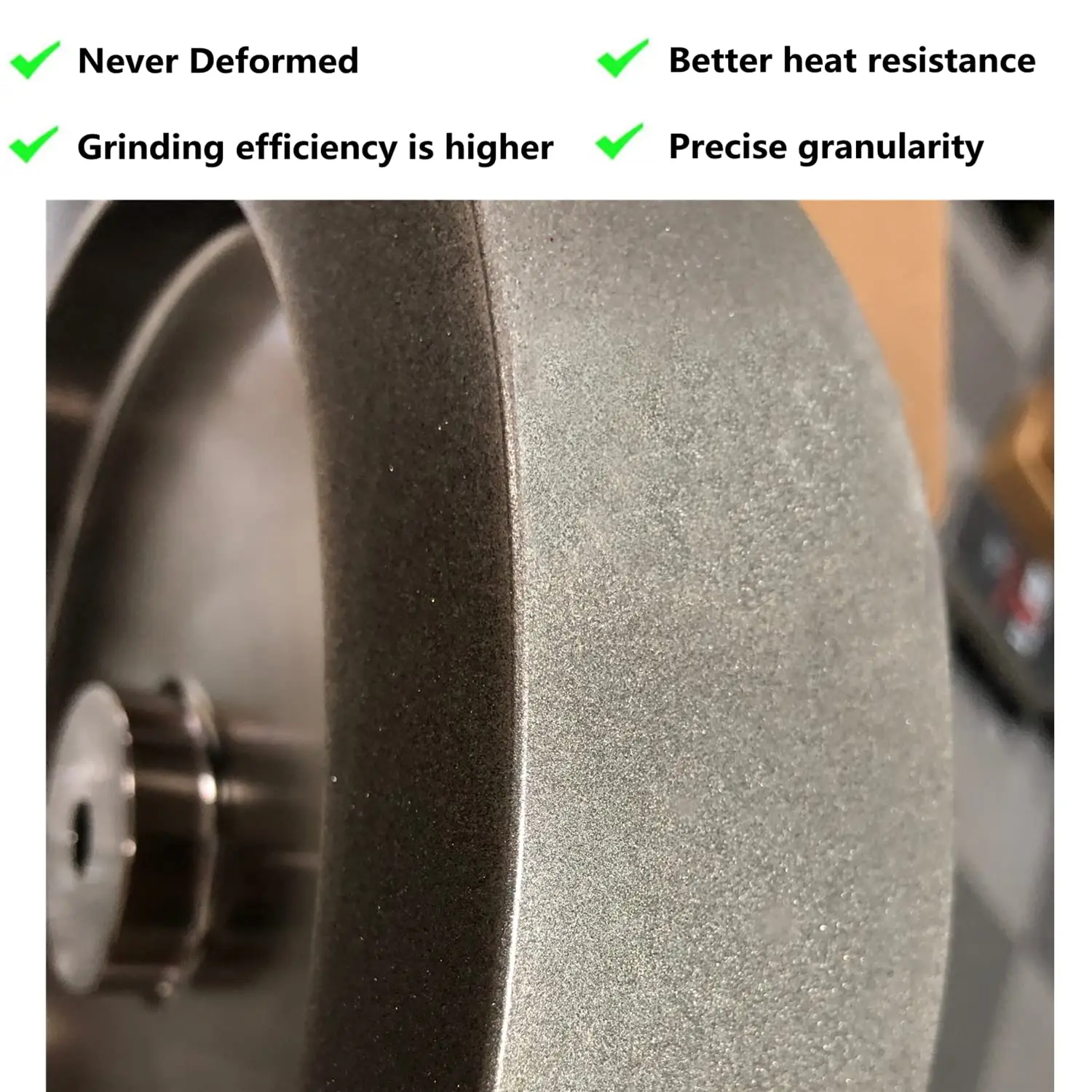 8 дюймов CBN шлифовальный круг 180 грит гальванизированный для заточки высокоскоростных стальных инструментов токарные инструменты