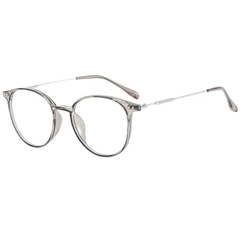 DL Glasses Round Shape Nails Fashion New Arrivals Anti Blue Light Sun Glasses Wholesale TR Frame Women Optical Sunglasses 2022