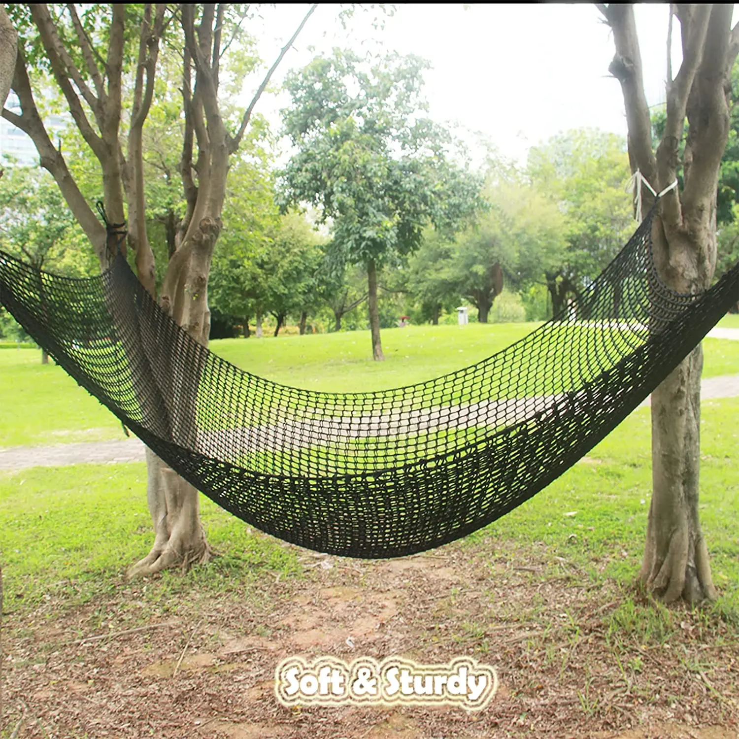 Kids Hammock Hanging Mesh Durable Fun Swinging Seat