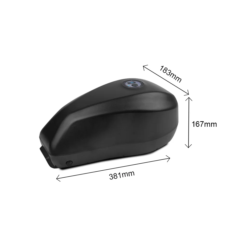 Fat Tire Ebike Electric Bicycle Battery Pack 48v 26ah 18650 Cell