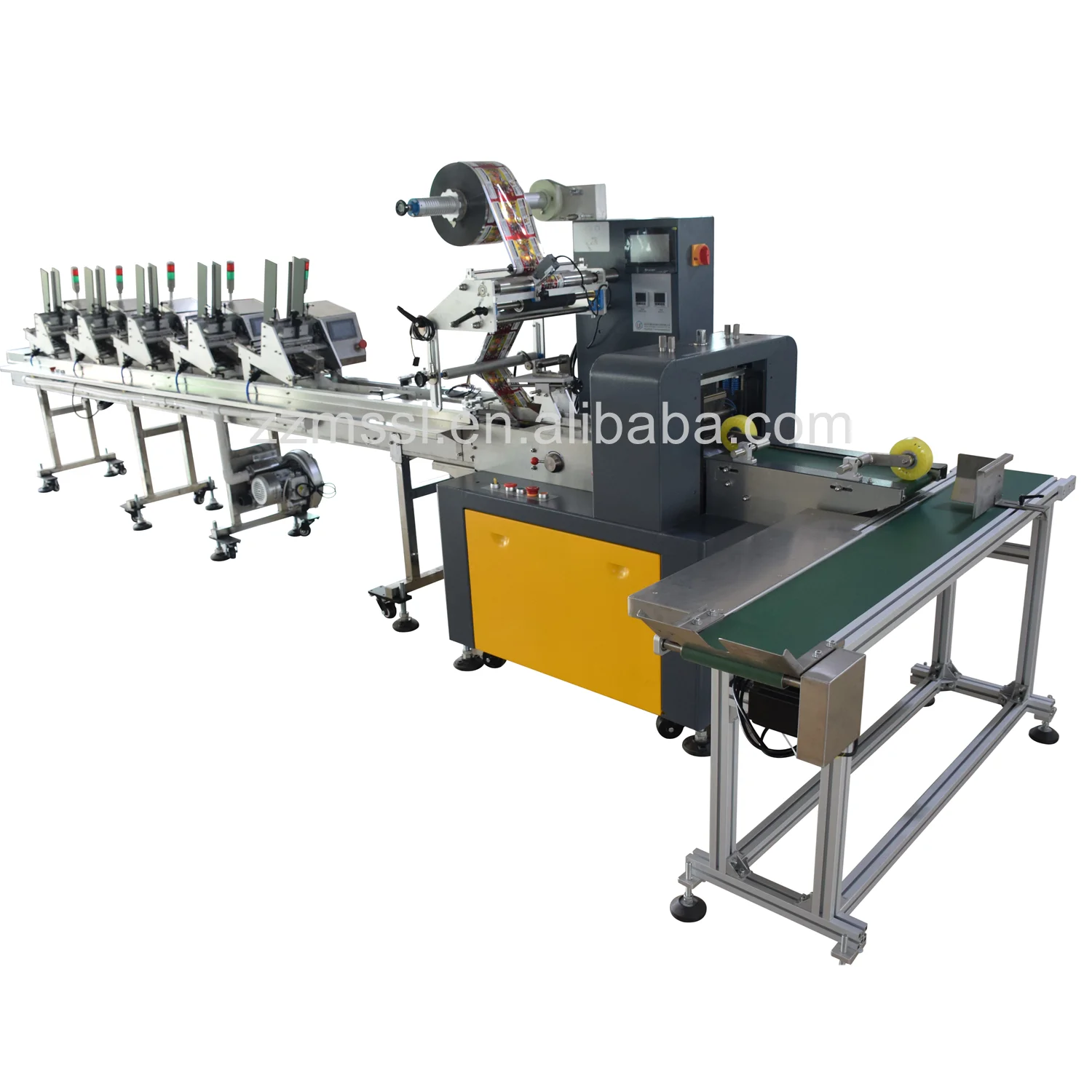 Packaging Machine Postcard Envelope Paging Packing Machine With Counting Function