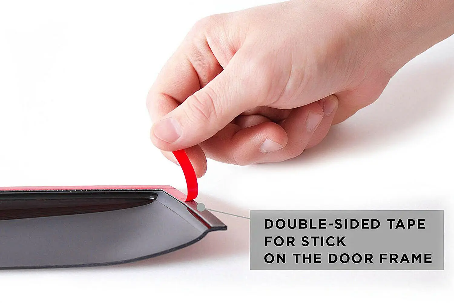 Mugen Injection Materials Rain Deflectors for Toyota Hilux 2005-2014 Auto Wind Deflector Window Visor Acrylic Car Deflectors