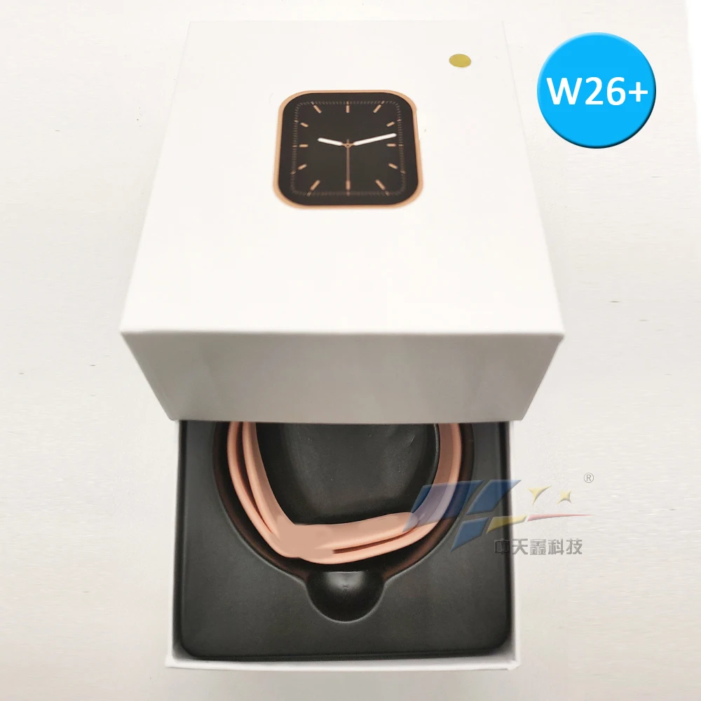 smartwatch w26 rose gold