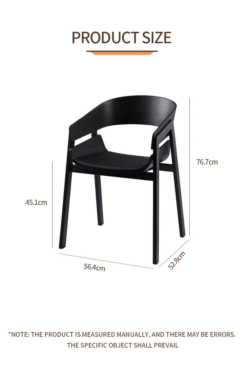 Modern Timber Dining Room Furniture Restaurant Wood Armest Bentwood Oak