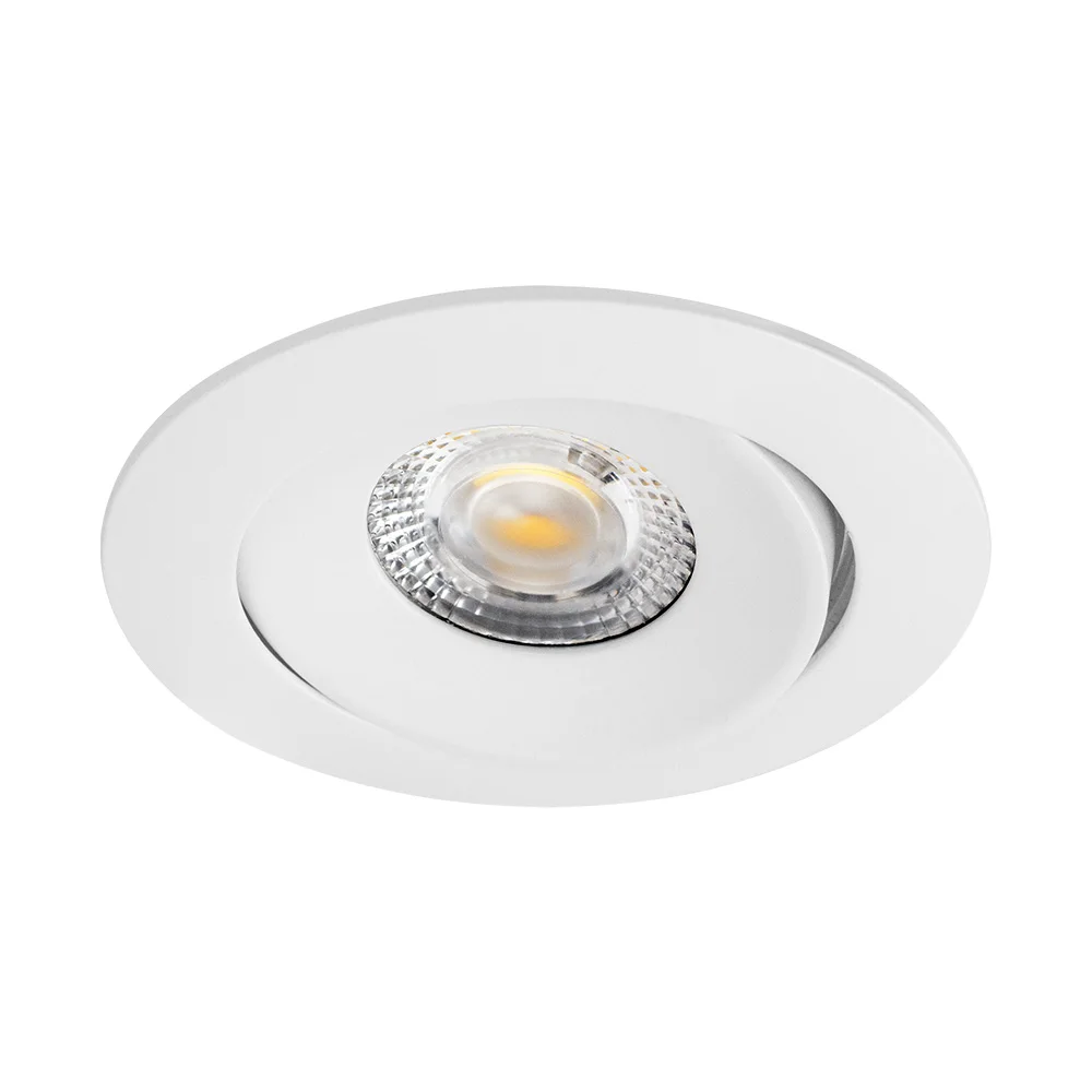 5w Ultra Slim Allinone Led Downlight Ip44 Cct Switchable Insulation