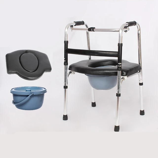 Medical Supplies Foldable Aluminum Walker Elderly Walker With Wheels