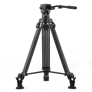 E-IMAGE-EI-7060-AA Hot Sale 1490mm Professional Aluminum Camera Video Tripod Heavy Duty Tripod with Carrying Bag