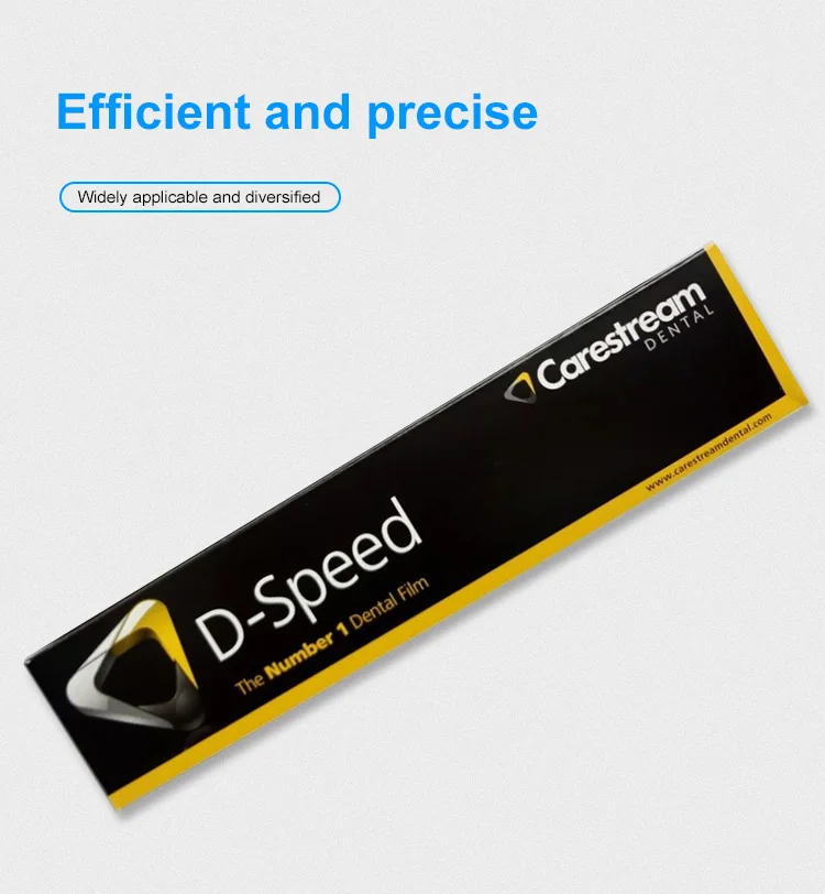 Dental Kodak Carestream Intraoral D-Speed X-ray DF-58 Adult Size-2 100 Films Dental Kodak Carestream Intraoral D-Speed X-ray DF-58 Adult Size-2 100 Films