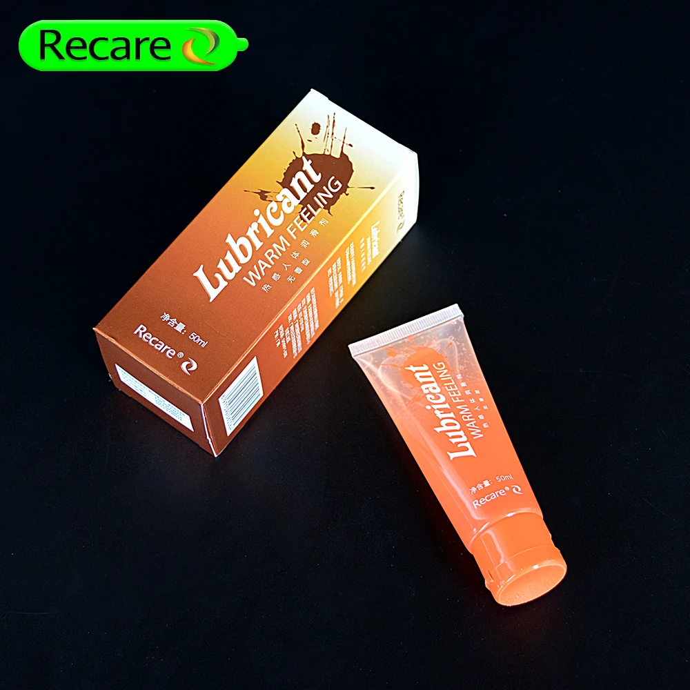 Recare CE Marked 50ml/100ml Water Based Lubrication Gel Best Personal Lube Lubic Jelly