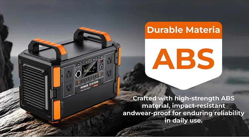 1200W Portable Power Station with 1008Wh Capacity Pure Sine Wave Inverter and MPPT Controller for Camping and Outdoor Use