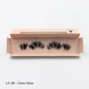 1 Pair - LC 08 - clear glue