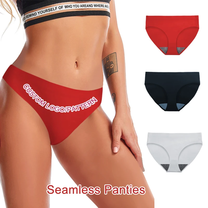 Nylon Spandex Underpants for Women Bikini Underwear for Women