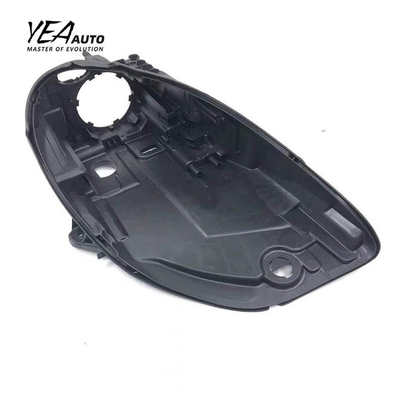 Replacement Car Headlight Black Housing Back Base for porsche Macan Headlamp Back Base 2014 - 2017