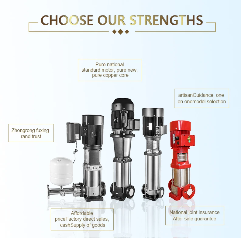 Stainless Steel Multistage Pump Light Vertical Multistage Pump CDL High ...