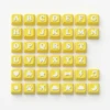 texte coloré jaune citron + blanc [sans base]