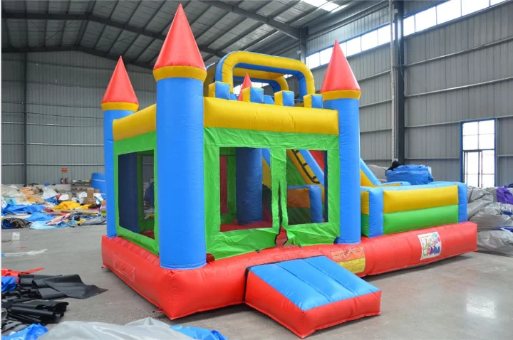 Commercial Slide Inflatable Bouncing Castle With Slide Jumpers Inflatable Castle Bouncy Castle Inflatable Bounce House for Kids