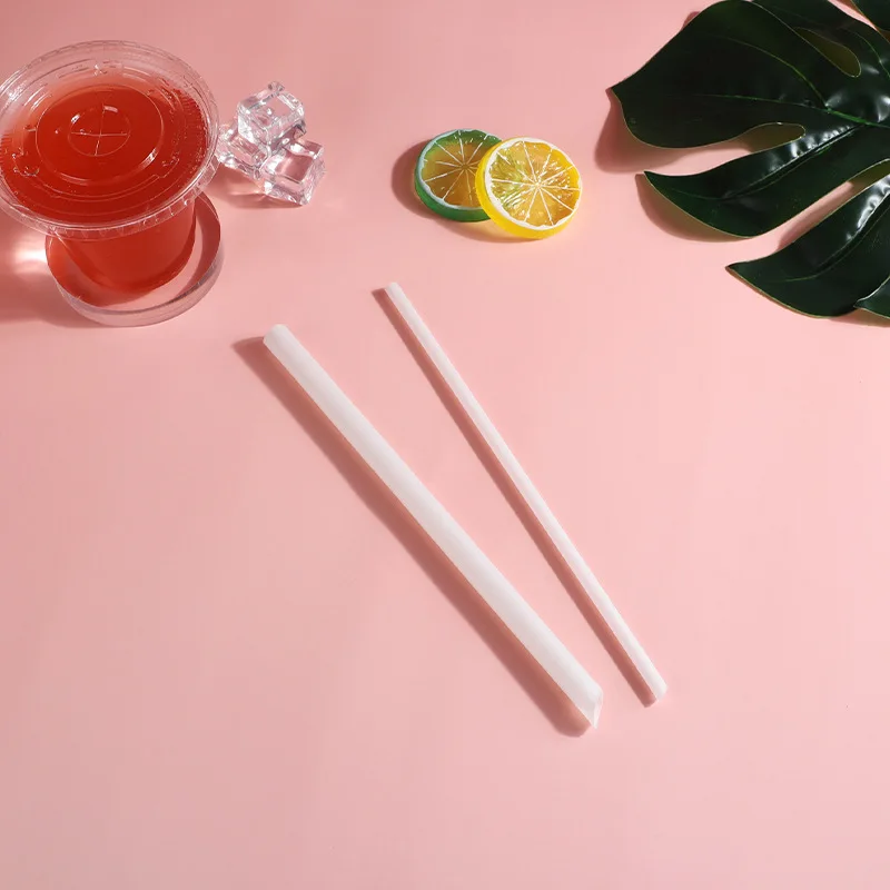 Composable Straight Pla Straw For Drinking Green Tea