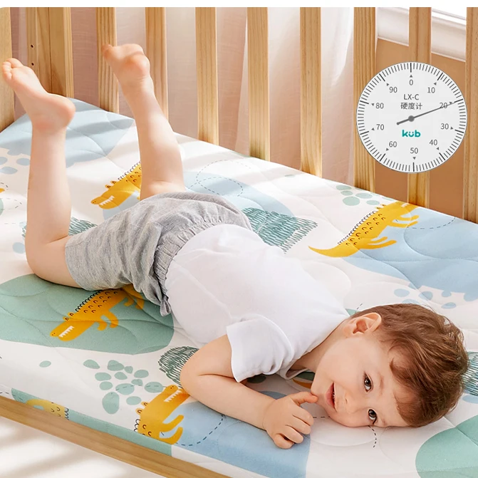 Kub Natural Coconut Palm Latex Memory Gel Foam Mattress Topper And Base