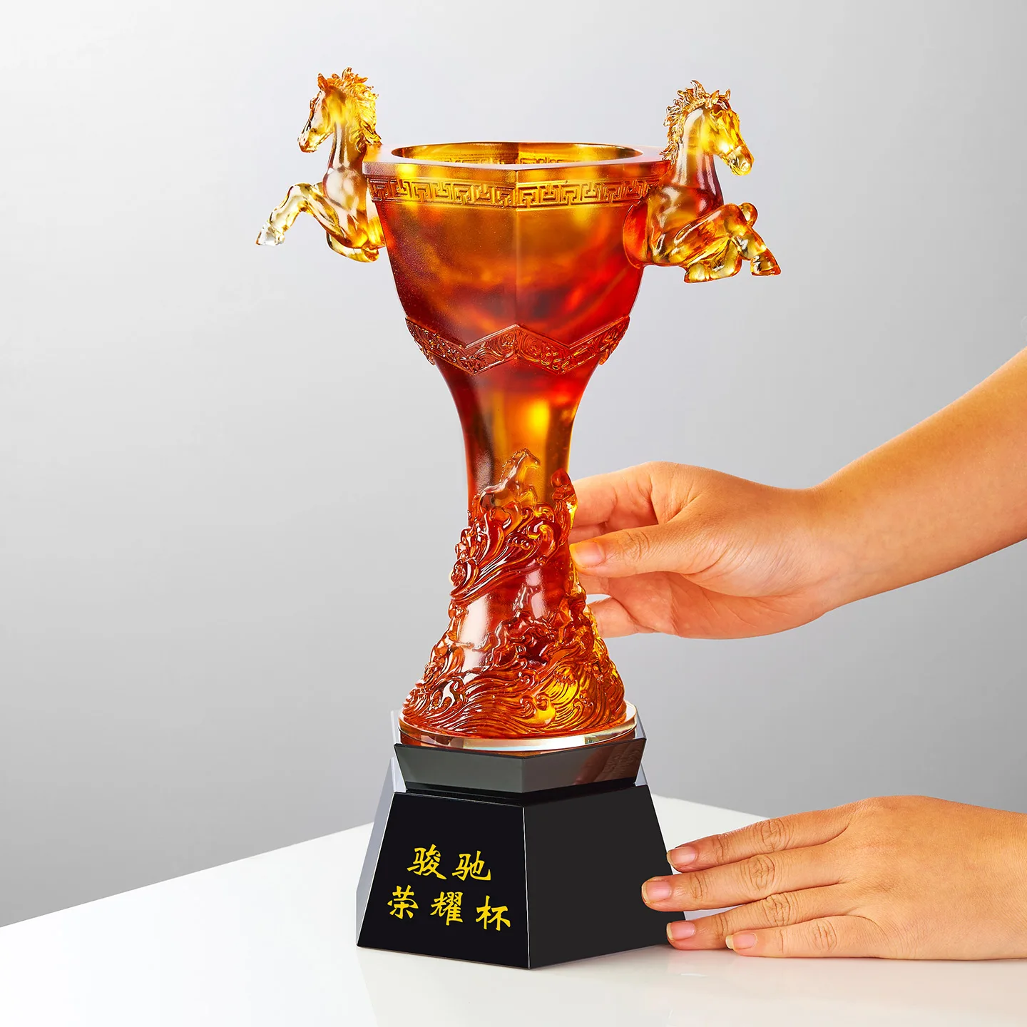 product high quality new products solemn and luxurious home decorations with commemorative significance awards gift trophies-9