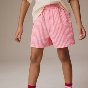 Factory Manufacturer Comfortable Kids Elastic Waist Loose Fit Shorts Baby Striped Shorts