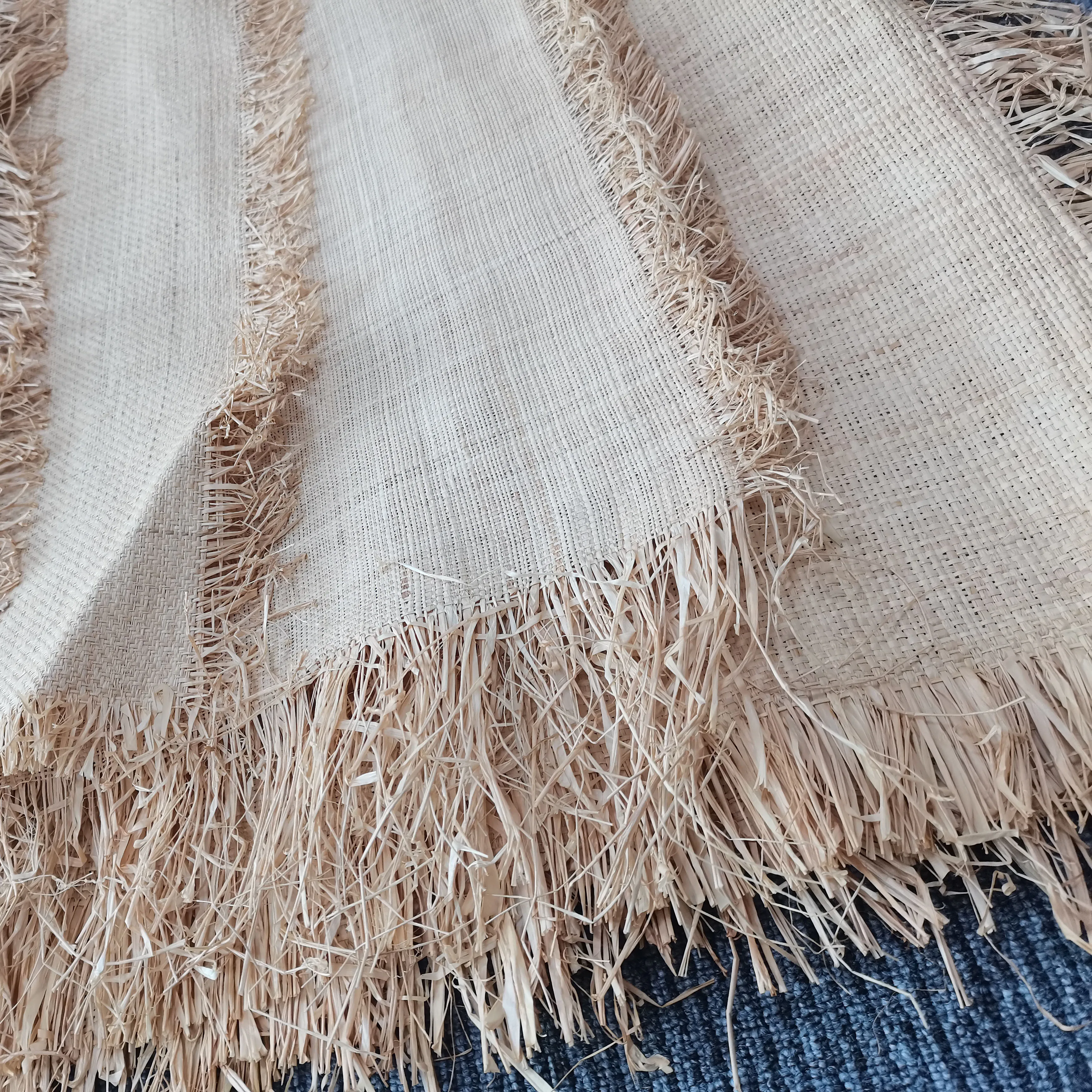 Frangia Decorativa In Iuta E Rafia Naturale - Perfetta Per Decorazioni Fai Da Te, Matrimoni E Arredamento Casa - Foto 8
