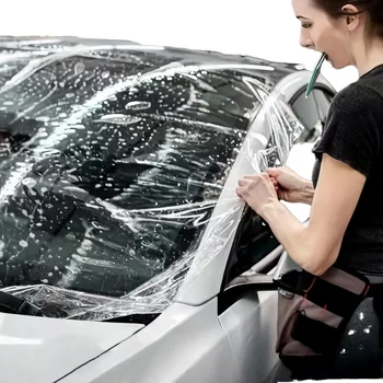 Resistance Rock Chip TPU PPF Self Healing Anti-Scratch High Gloss Nano Coated Transparent Wrap Car Paint Protection Film Body
