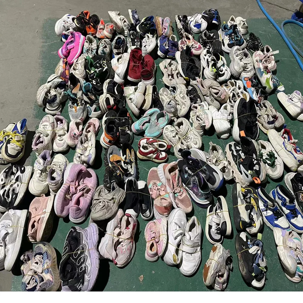 China Direct Supplier Offers Second Hand International Brand Sports Shoes  for Women Wholesale Used Shoes Bales Summer Winter Use