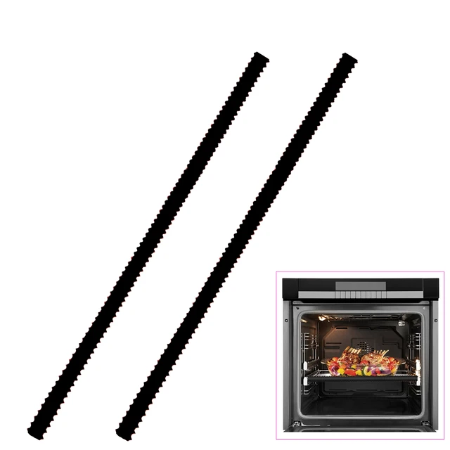 22 Inch Extra Long Oven Guards for Racks, Silicone Oven Rack Edge Protector, Oven Rack Shields, 4  pcs