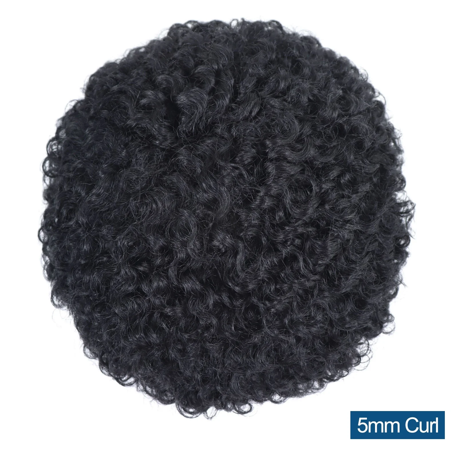 Protesi Capillare Maschile Sistema Di Capelli In Pizzo Francese Toupee Maschile Pezzo Di Capelli Umani Remy Poly Around Sostituzione Dei Capelli In Pizzo Traspirante For Uomo(Darkest Brown With 20% Gr - Foto 6