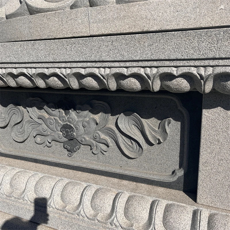 product china custom hand carved three face guanyin statue for outdoor decor large buddha stone sculpture-3